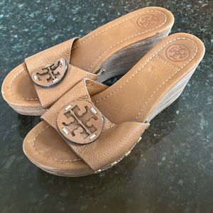 Tory Burch Platform open toe slide sandals